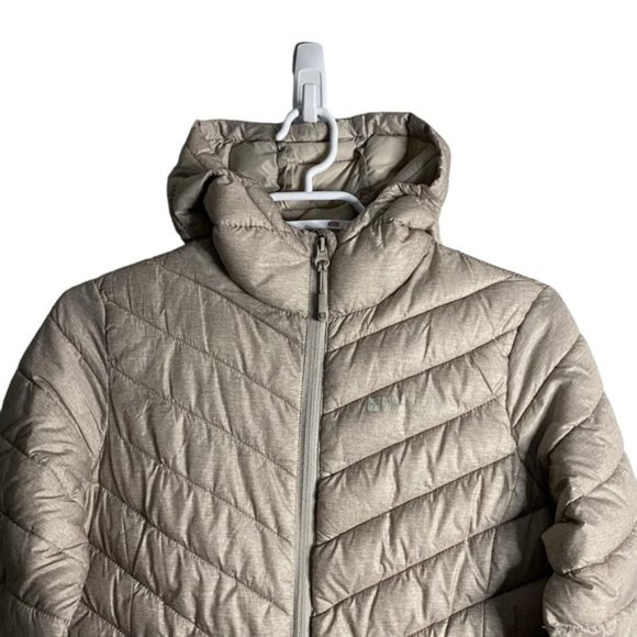 Mountain Warehouse Women's Light Gray Hooded Puffer Jacket - Picture 2 of 8